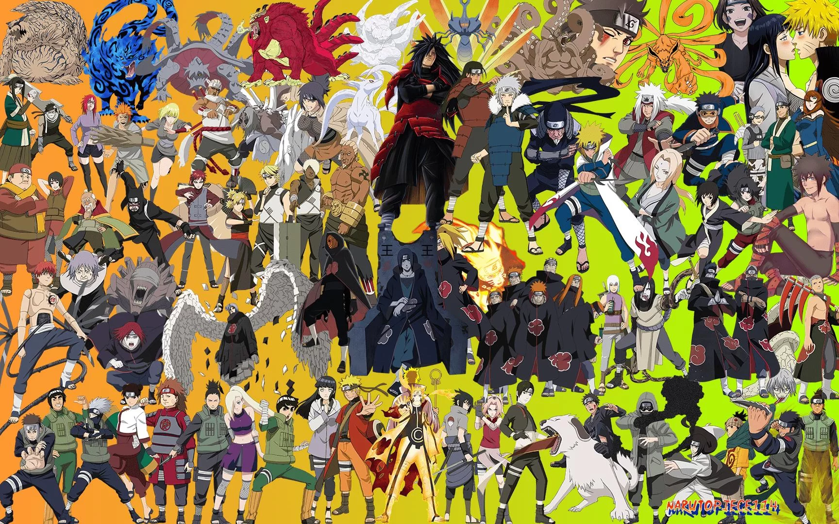 Free Download All Naruto Characters Wallpaper 4k Page 79935 (1728 x 1080)