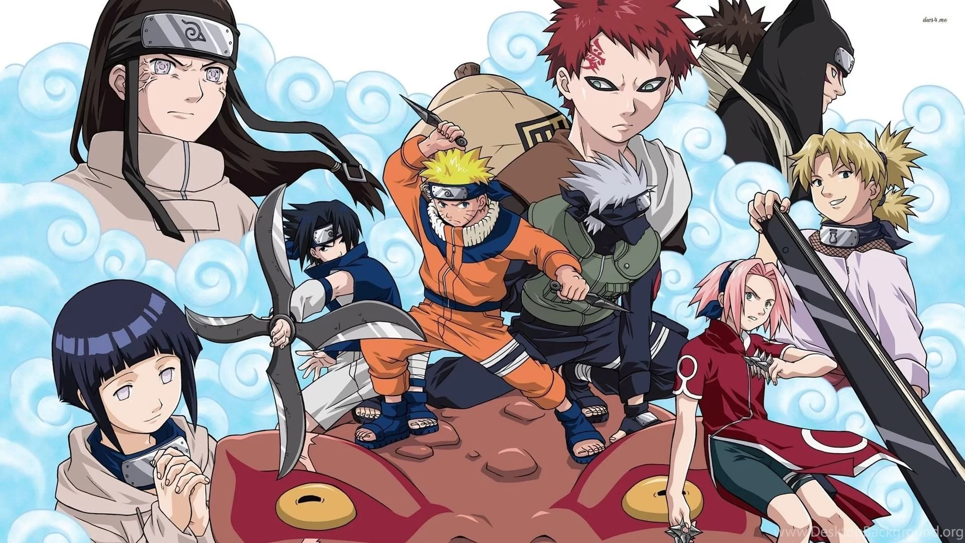 Free Download All Naruto Characters Background Wallpape Page 80000 (1920 x 1080)