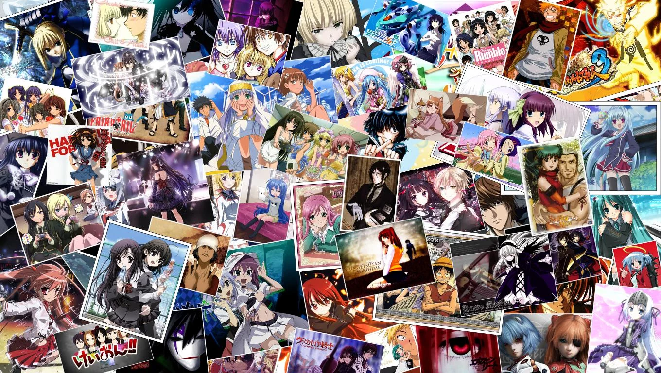 Free Download Naruto Sao Bleach Fairy Tail Wallpaper Page 800503 (1360 x 768)