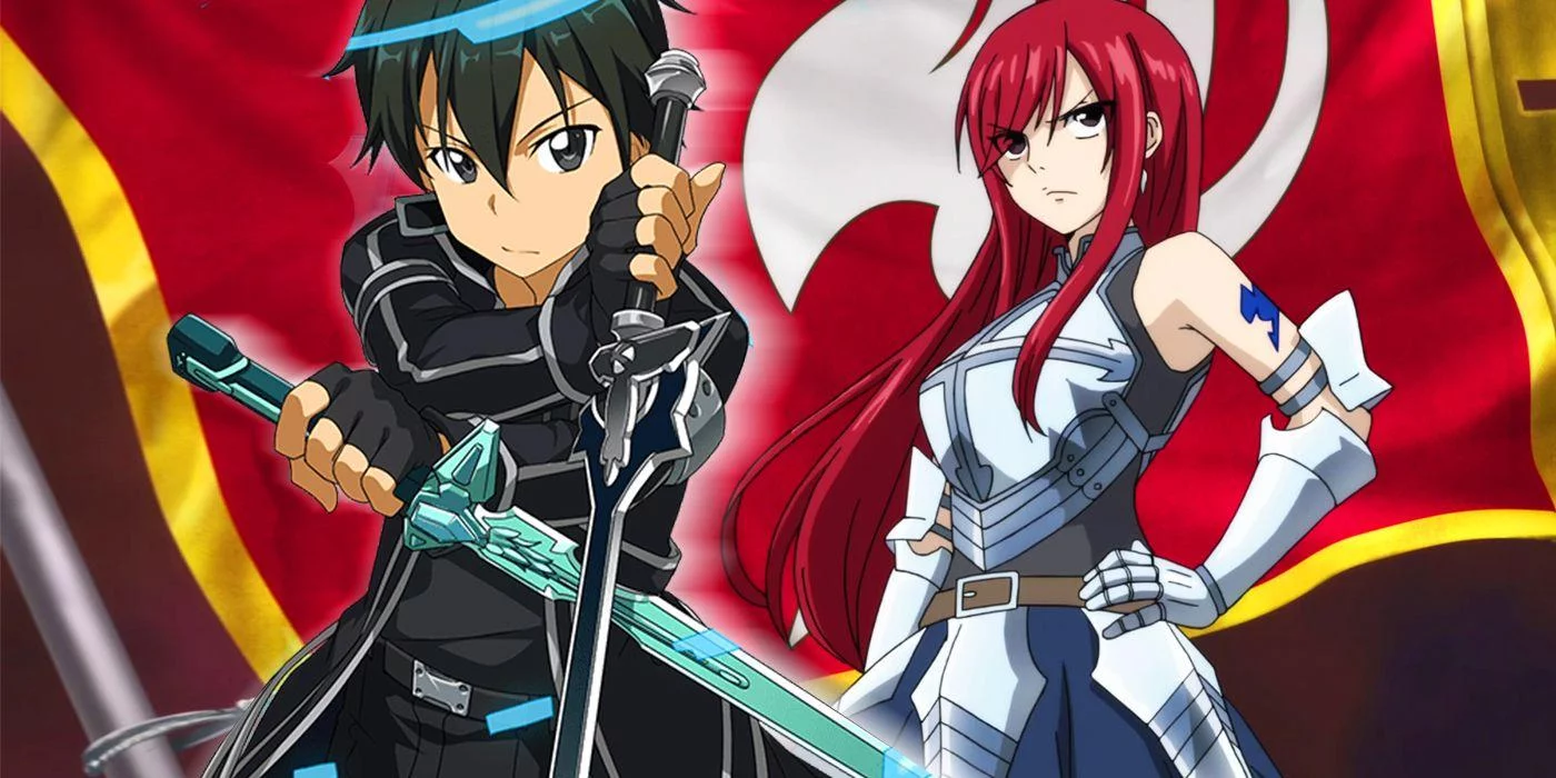 Free Download Naruto Sao Bleach Fairy Tail Wallpaper Page 800514 (1400 x 700)