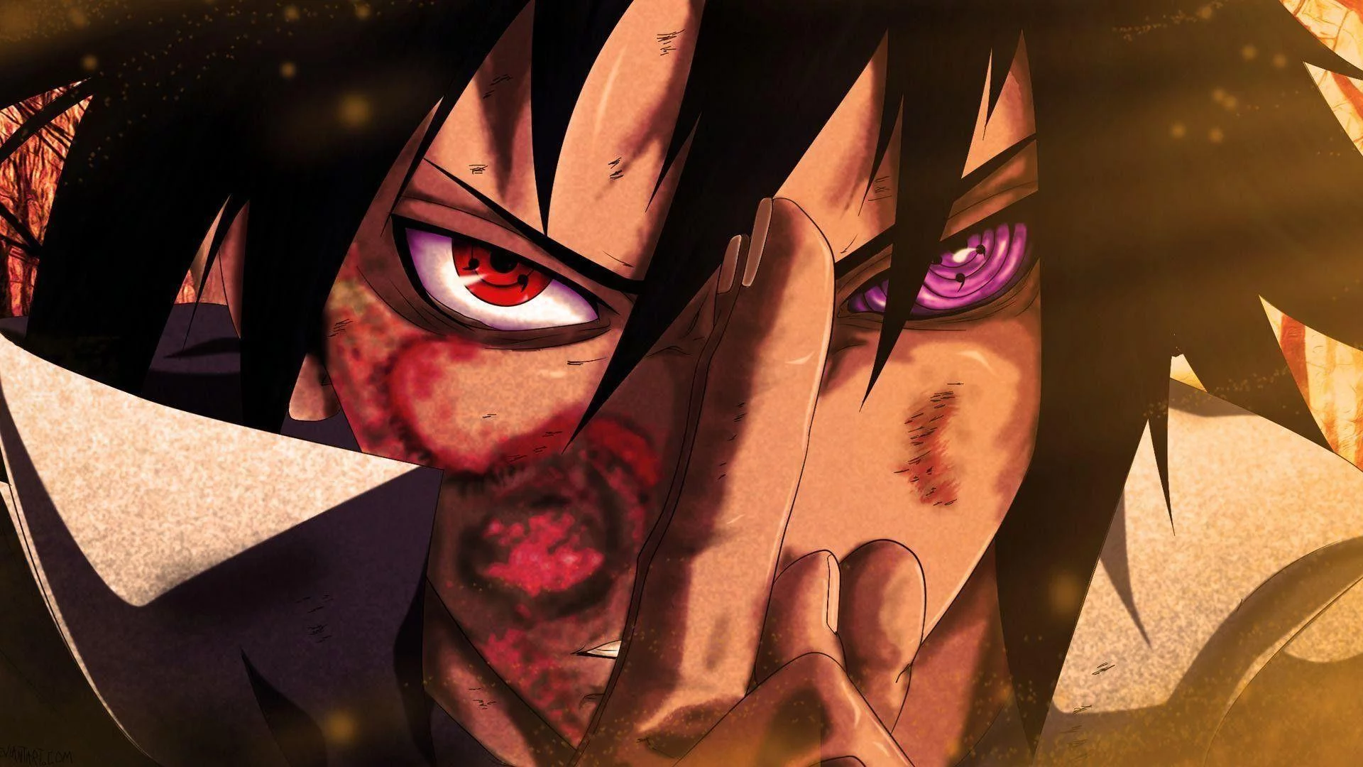Free Download Naruto Sasuke Eyes Wallpaper Page 800573 (1920 x 1080)