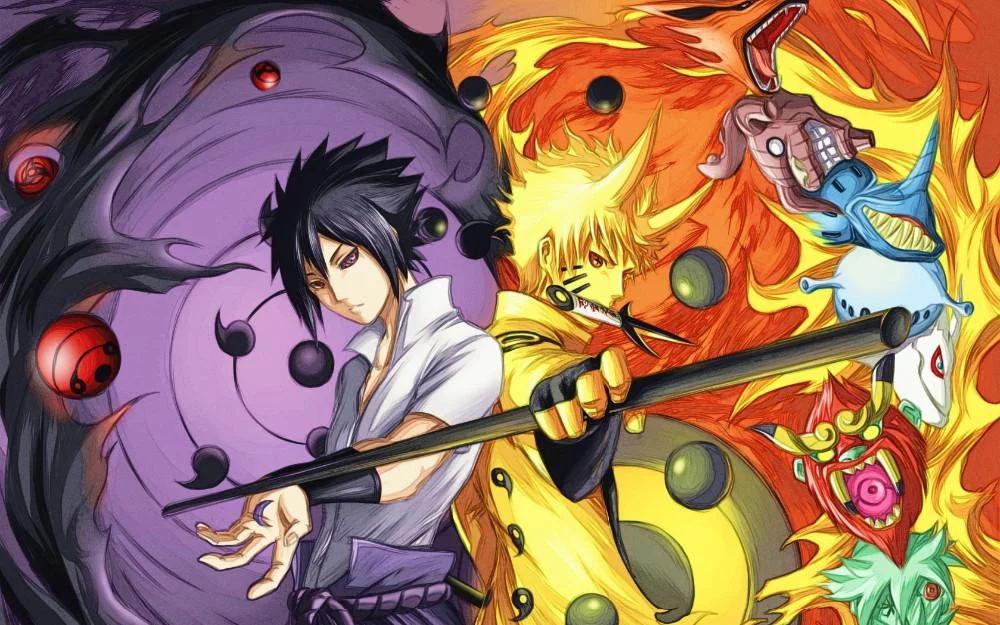 Free Download Naruto Sasuke Eyes Wallpaper Page 800587 (1000 x 625)