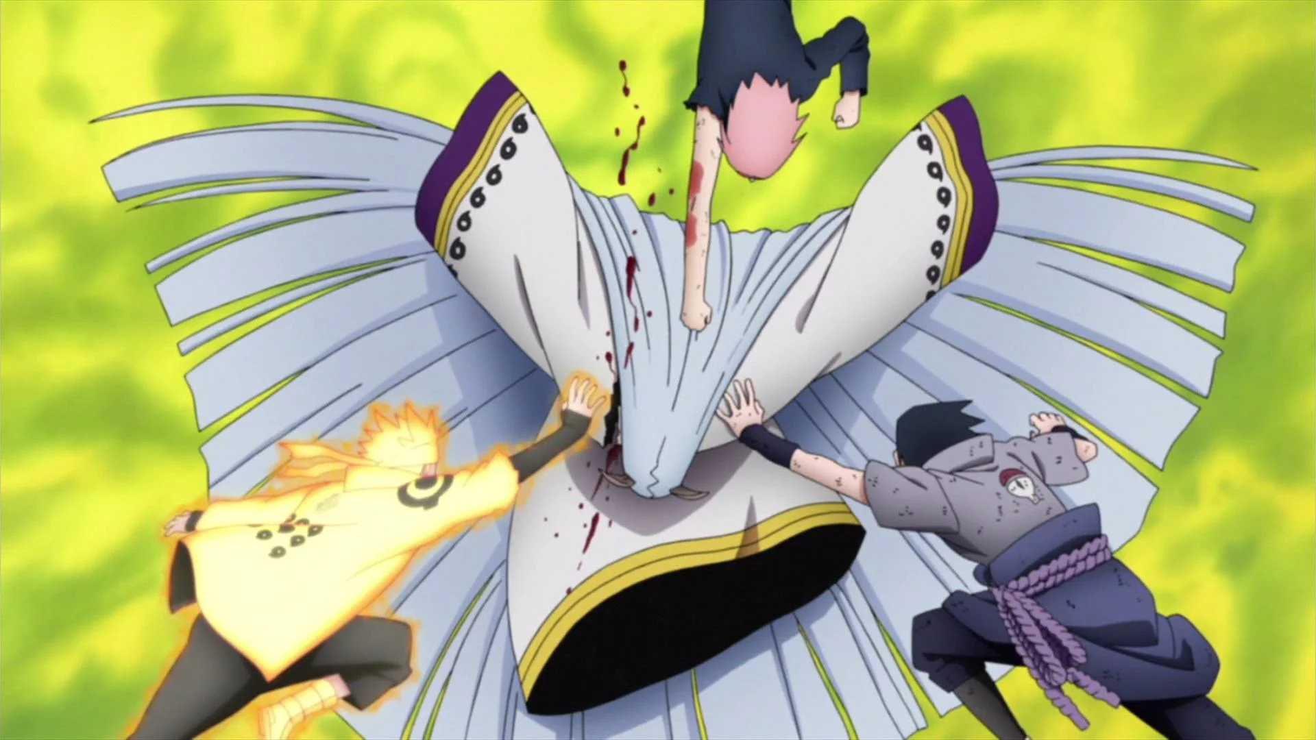 Free Download Naruto Sasuke And Sakura Punch Kaguya Wallpaper Page 800641 (1920 x 1080)