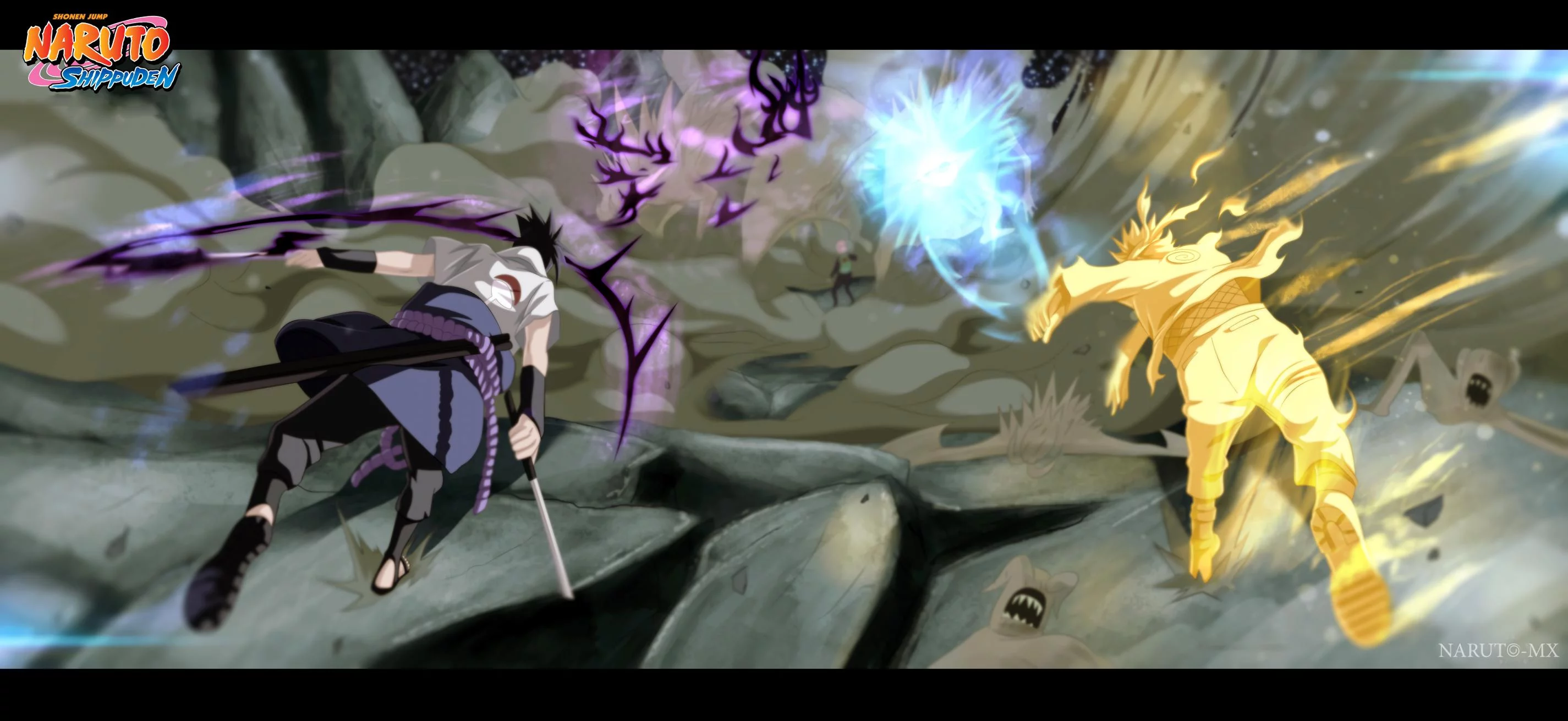 Free Download Naruto Sage Mode Rasenshuriken Wallpaper Page 800843 (2850 x 1311)