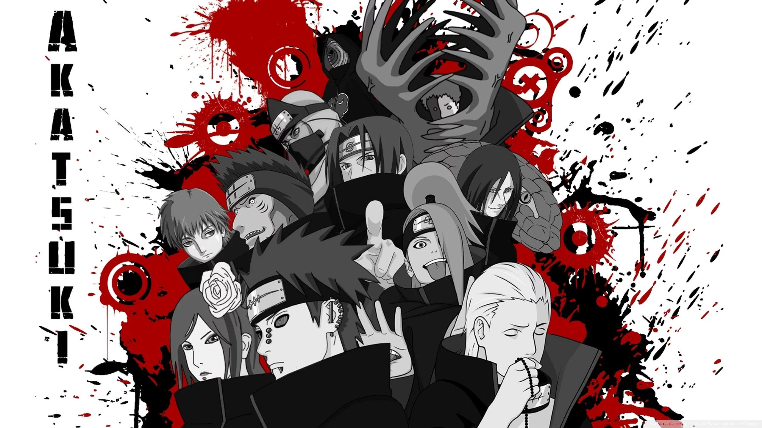Free Download Naruto Shippuden Akatsuki Desktop Wallpaper Page 80193 (2560 x 1440)