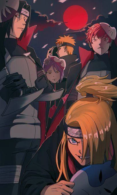 Free Download Akatsuki Naruto Fanart Wallpaper Page 80346 (408 x 680)