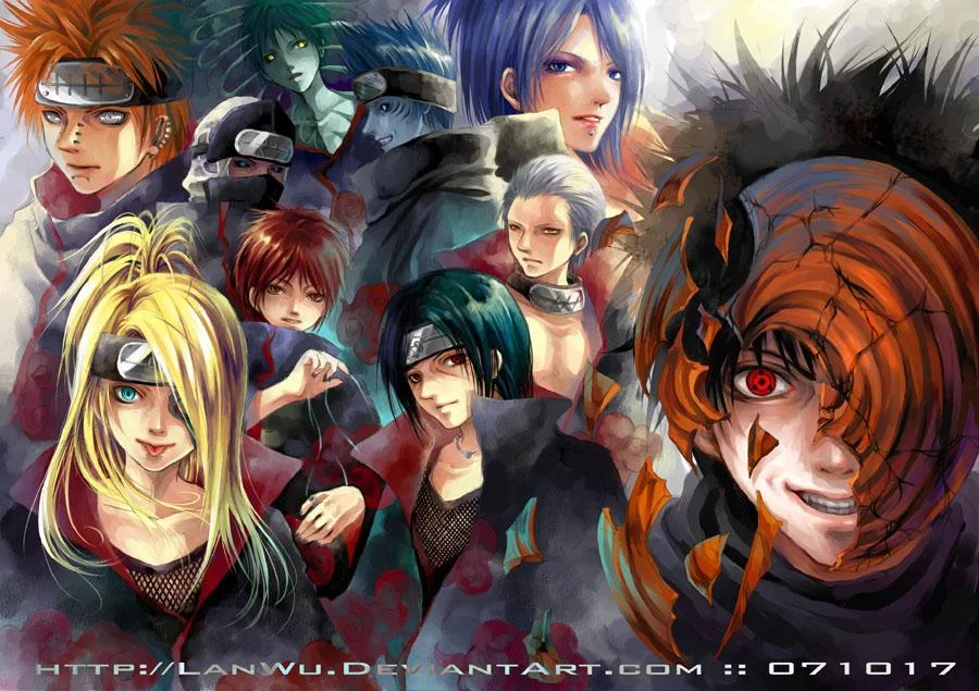 Free Download Akatsuki Naruto Fanart Wallpaper Page 80352 (900 x 635)