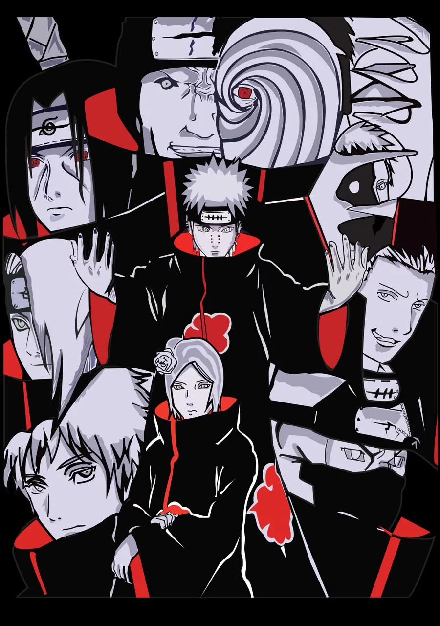 Free Download Akatsuki Naruto Fanart Wallpaper Page 80364 (900 x 1280)