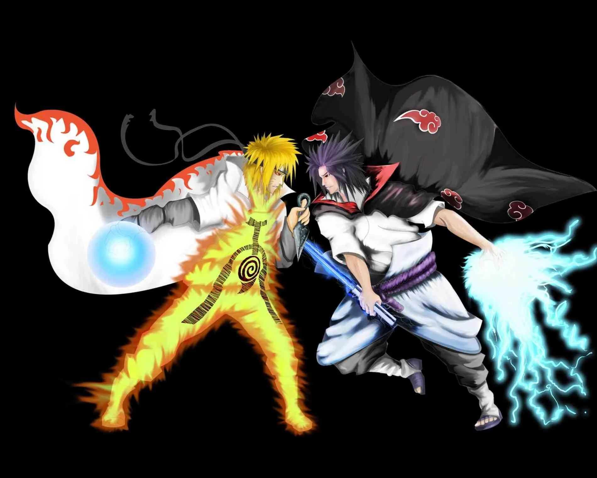 Free Download Naruto Sage Mode Vs Sasuke Eternal Sharingan Wallpaper Page 804869 (1900 x 1520)