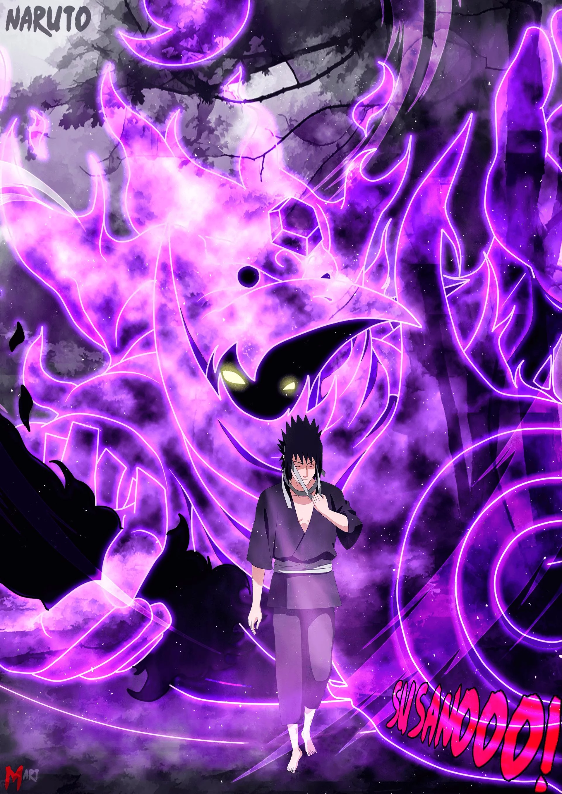 Free Download Naruto Sage Mode Vs Sasuke Eternal Sharingan Wallpaper Page 804912 (1920 x 2714)