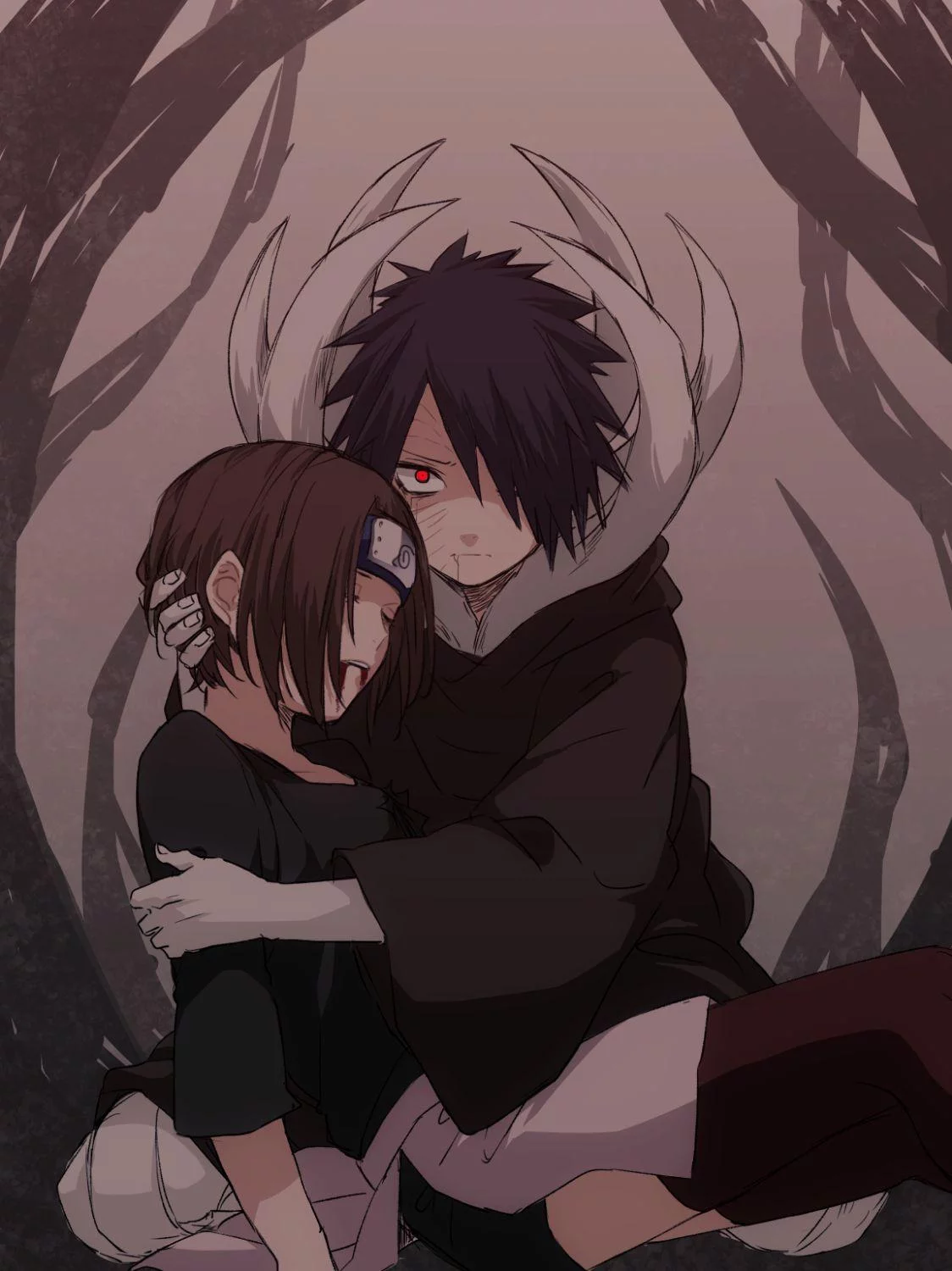 Free Download Naruto Rin Crying Wallpaper Page 805377 (1124 x 1500)