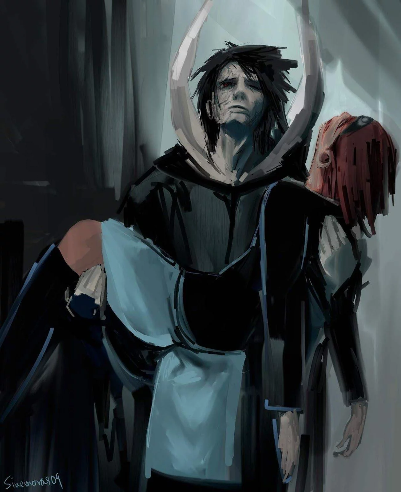 Free Download Naruto Shippuden Obito And Rin Wallpaper Page 805390 (1304 x 1600)