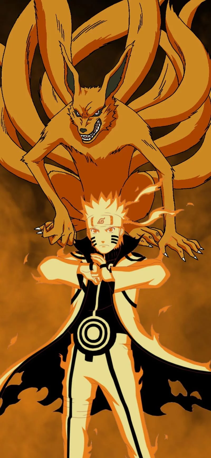 Free Download Naruto Sage Kyuubi Mode Wallpaper Page 8077 (800 x 1733)