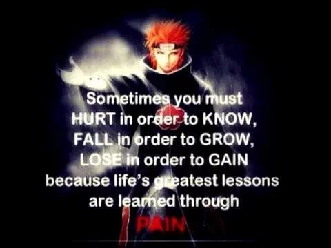 Free Download Naruto Quotes About Pain Wallpaper Page 808728 (480 x 360)