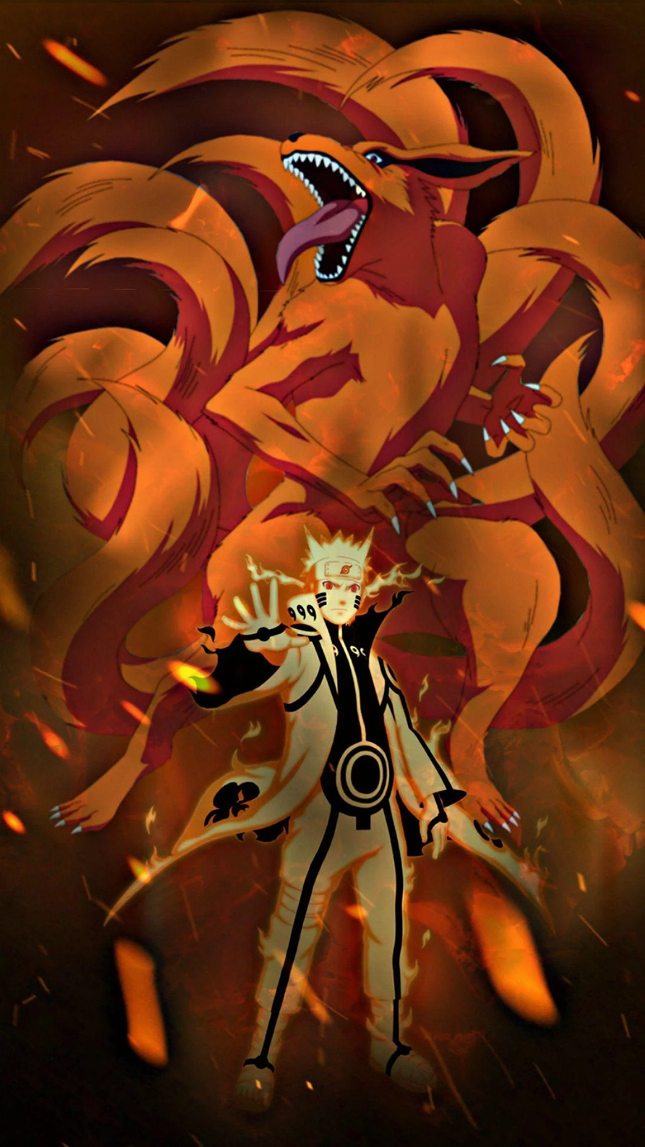 Free Download Naruto Shippuden Wallpaper Kyuubi Page 81279 (1288 x 2289)