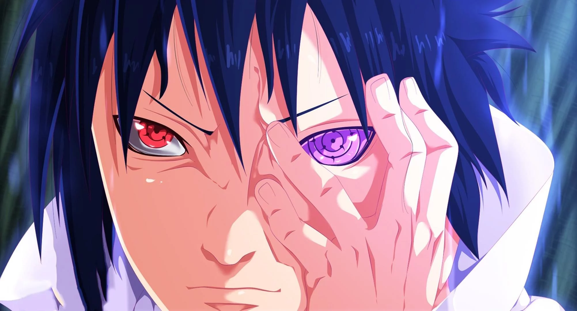 Free Download Naruto Sasuke Sharingan Wallpaper Page 813239 (2003 x 1080)