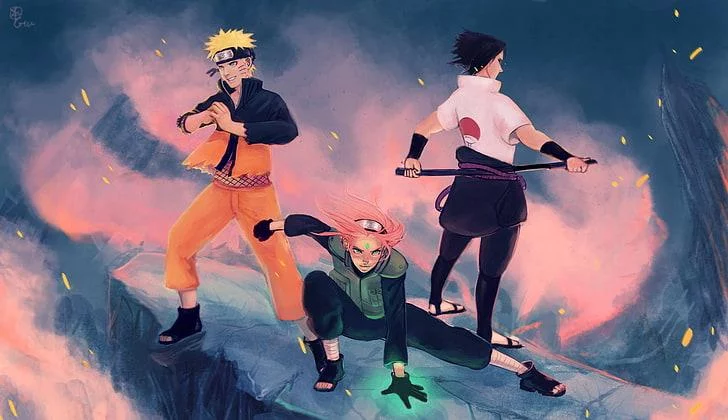 Free Download Naruto Sasuke Sakura Shippuden Wallpaper Page 813343 (728 x 420)