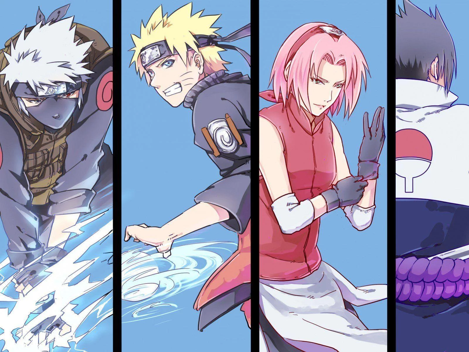 Free Download Naruto Sasuke Sakura Shippuden Wallpaper Page 813361 (1600 x 1200)