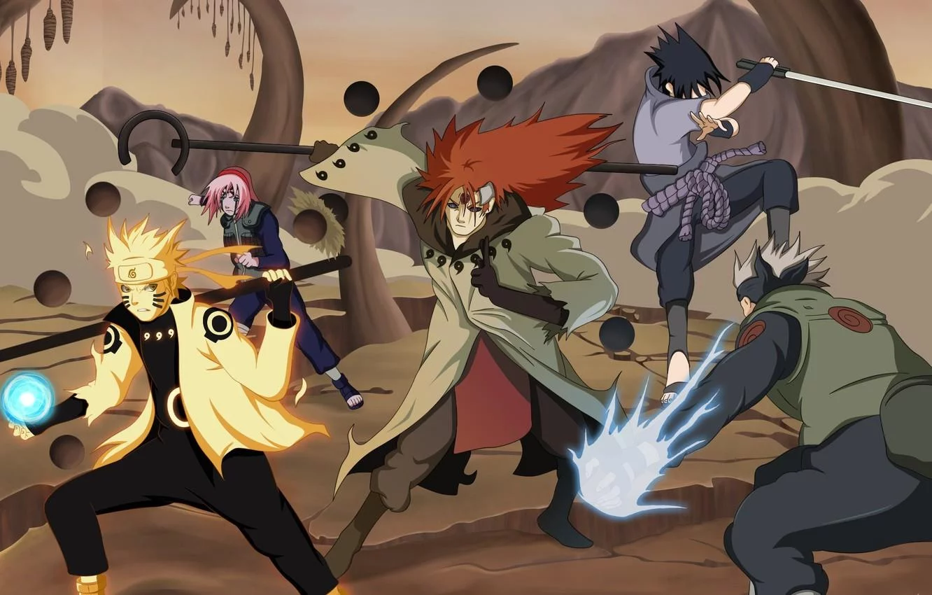 Free Download Naruto Sasuke Sakura Kakashi Eyes Wallpaper Page 813418 (1332 x 850)