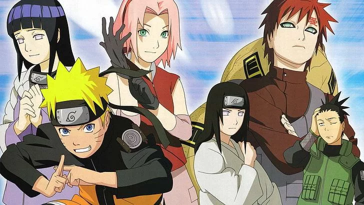 Free Download Naruto Sasuke Gaara Neji And Hinata Wallpaper Page 813741 (728 x 410)