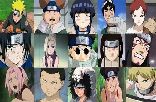 Free Download Naruto Sasuke Gaara Neji And Hinata Wallpaper Page 813746 (500 x 326)
