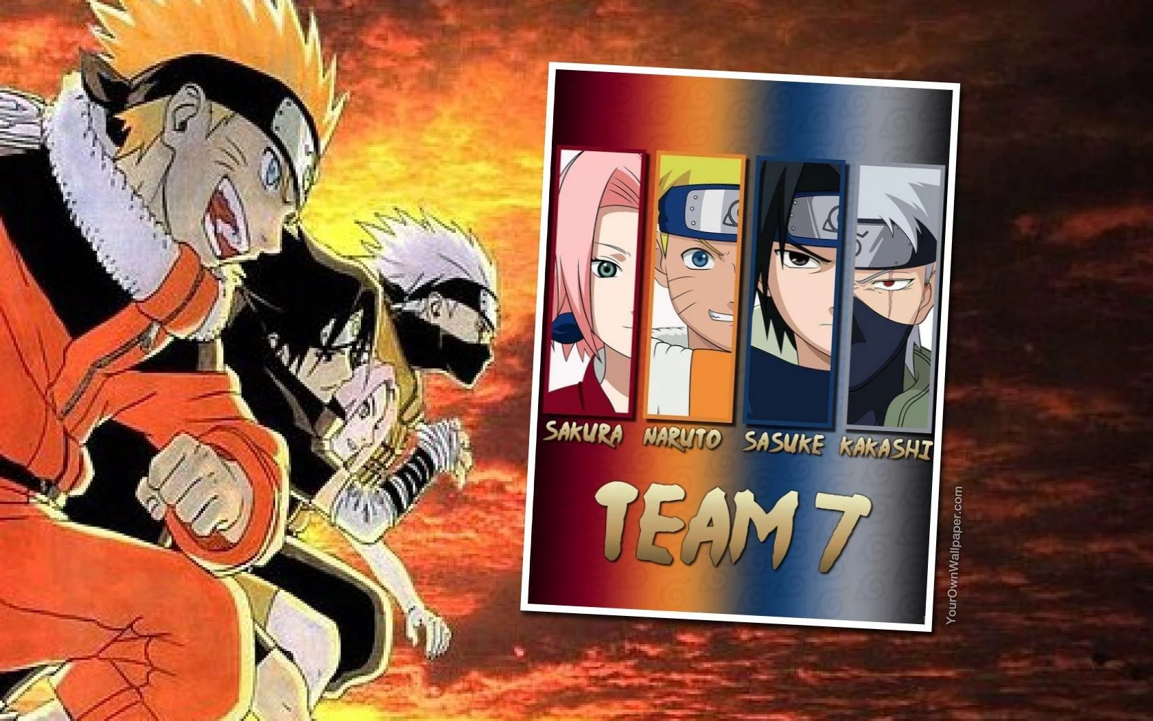 Free Download Naruto Sasuke Kakashi Wallpaper Page 814775 (1680 x 1050)