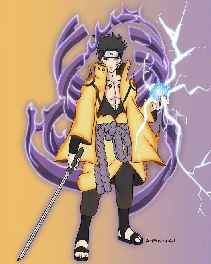 Free Download Naruto Sasuke Fusion Wallpaper Page 814949 (736 x 920)