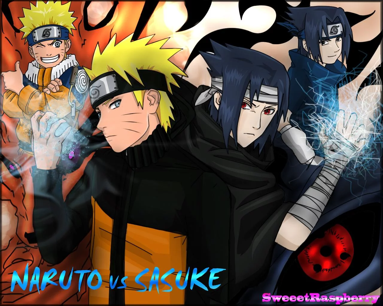 Free Download Naruto Sasuke Fusion Hd Wallpaper Page 814987 (1280 x 1024)