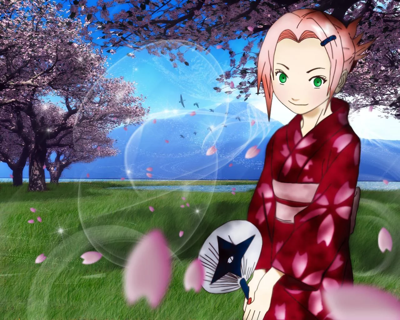 Free Download Naruto Sakura Blossoanime Wallpaper Page 815439 (1280 x 1024)