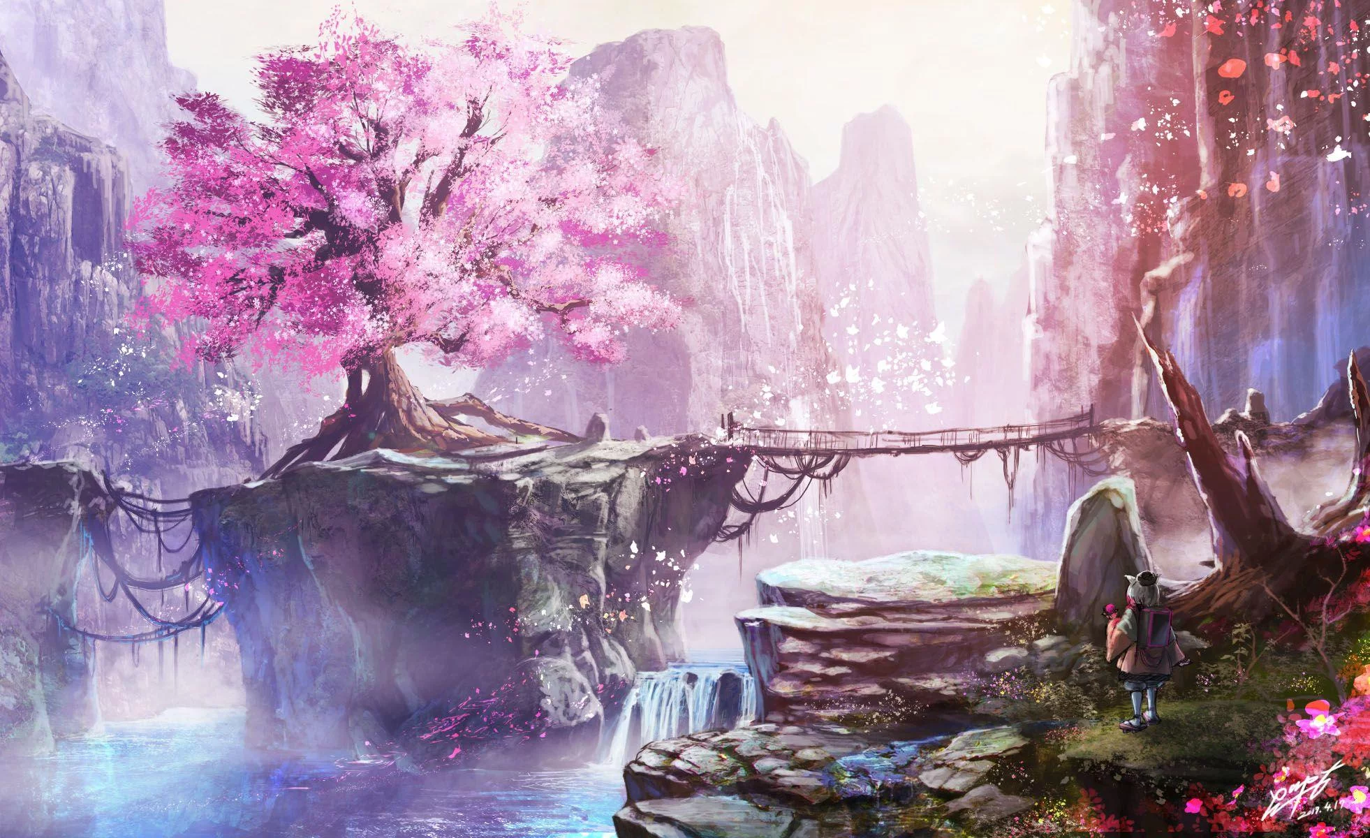 Free Download Naruto Sakura Blossoanime Wallpaper Page 815453 (1962 x 1200)