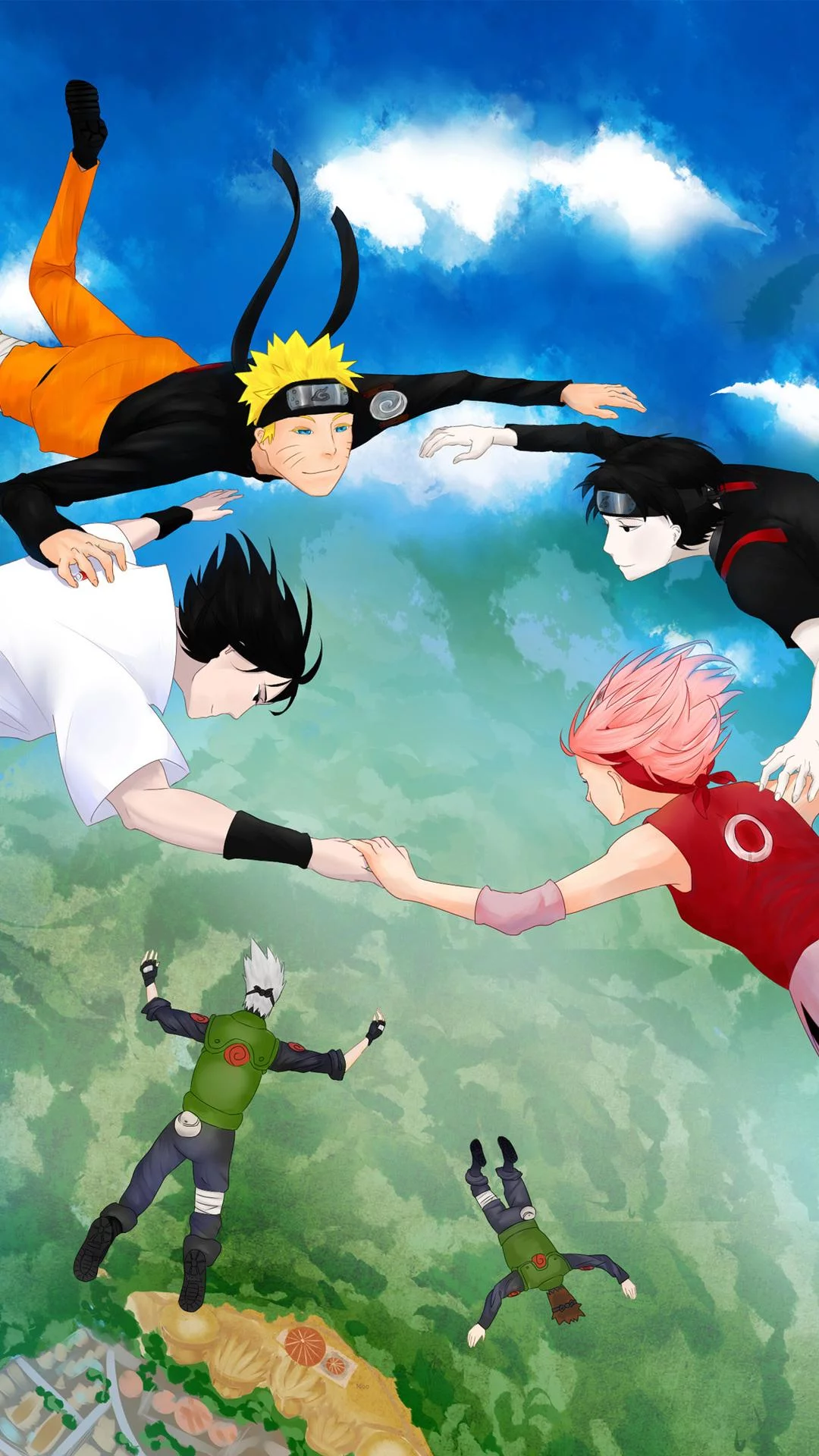 Free Download Naruto Sai Sakura Wallpaper Page 815638 (1080 x 1920)