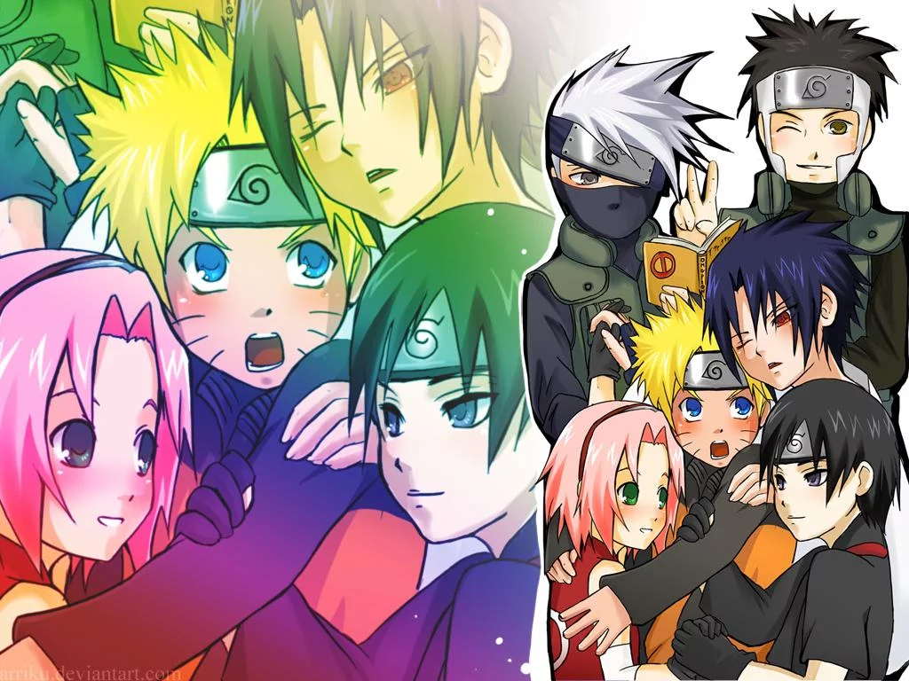 Free Download Naruto Team 7 Vertical Wallpaper Page 815681 (1024 x 768)