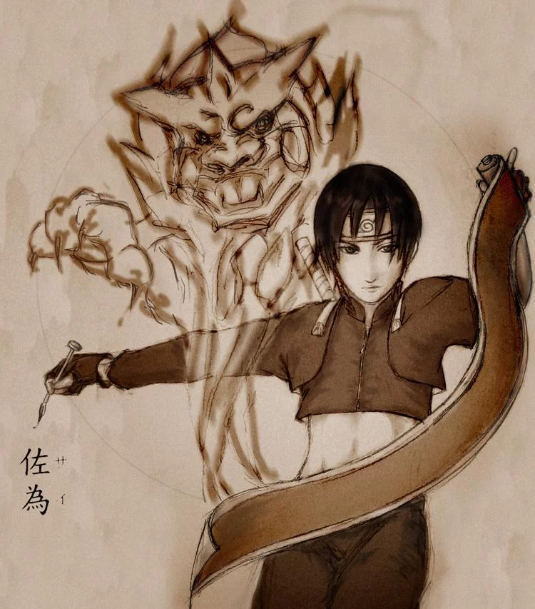 Free Download Naruto Sai Art Wallpaper Page 815727 (750 x 853)