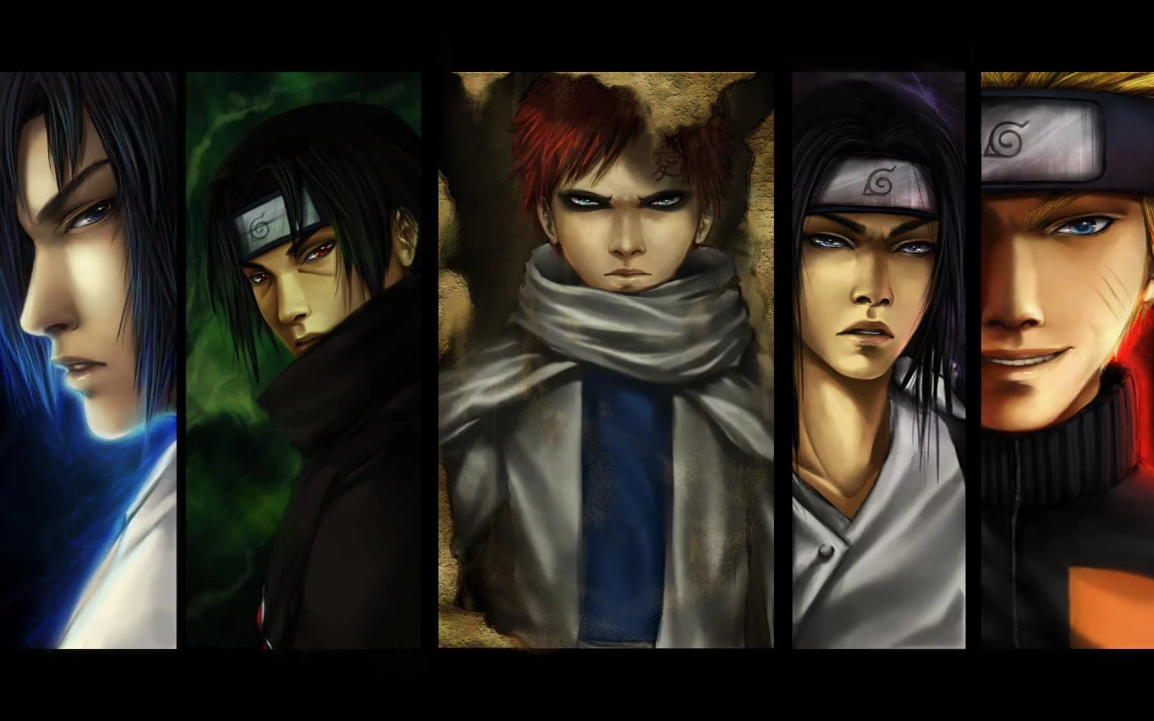 Free Download Naruto Sasuke Vs Gaara Wallpaper Page 818286 (1680 x 1050)