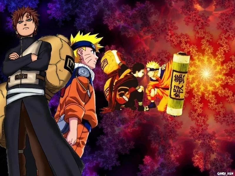 Free Download Naruto Sasuke Vs Gaara Wallpaper Page 818300 (800 x 600)