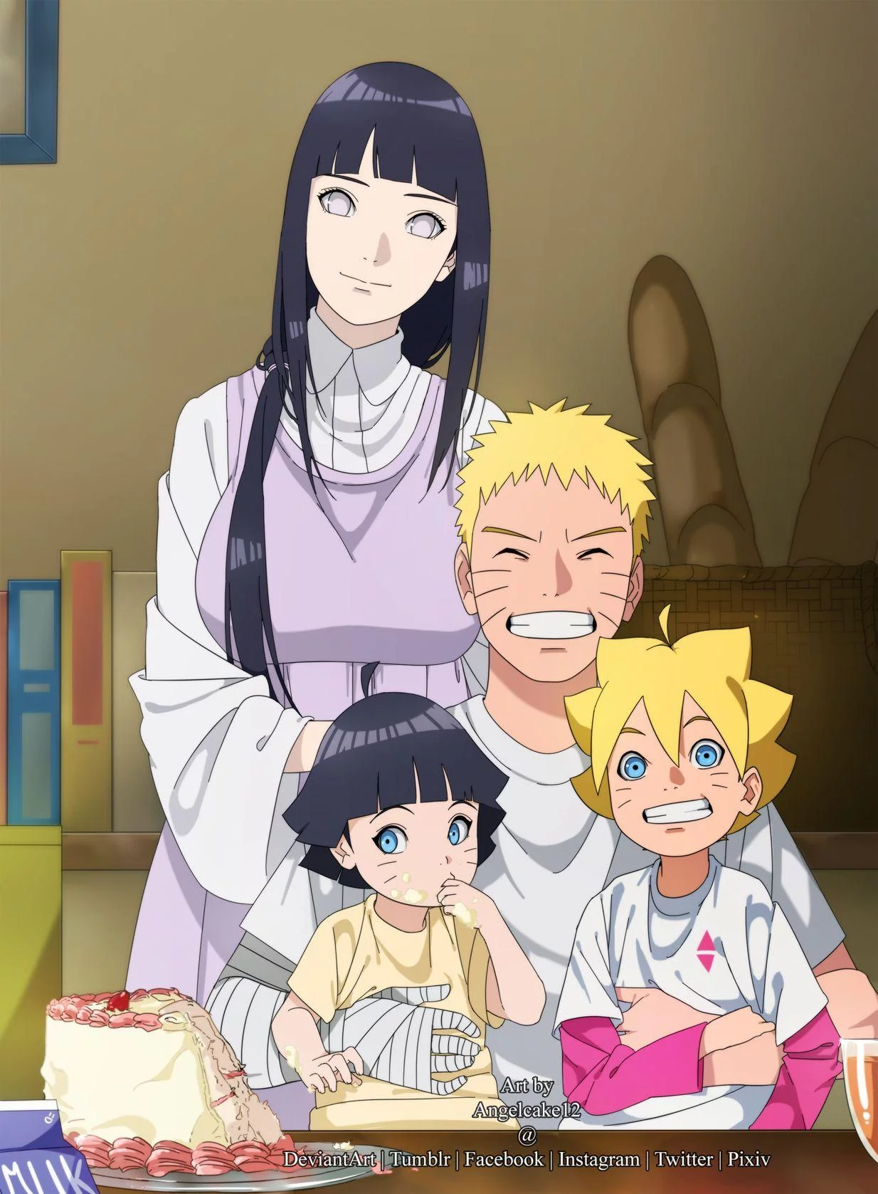 Free Download Naruto And Hinata Family Wallpaper Page 82082 (1234 x 1677)