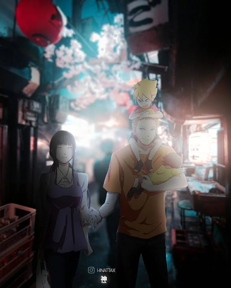 Free Download Naruto And Hinata Family Wallpaper Page 82109 (800 x 1000)
