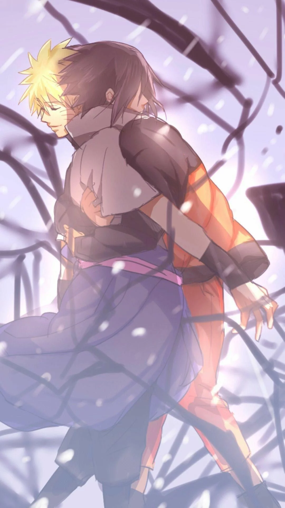 Free Download Naruto Sasuke Yaoi Wallpaper Page 824255 (1080 x 1920)