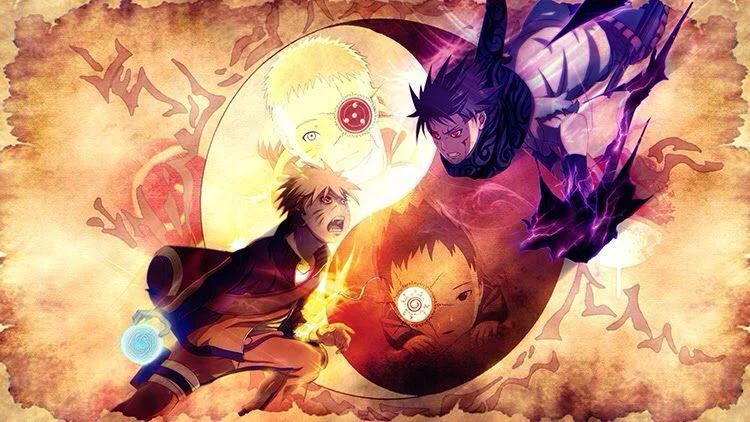 Free Download Naruto Sasuke Ying Yang Wallpaper Page 824342 (750 x 422)