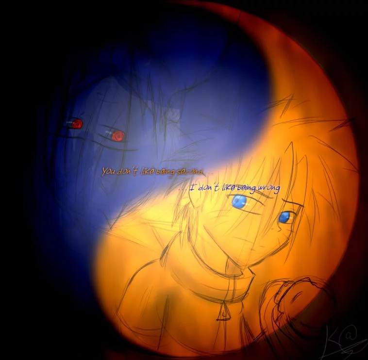 Free Download Naruto Sasuke Ying Yang Wallpaper Page 824365 (758 x 742)