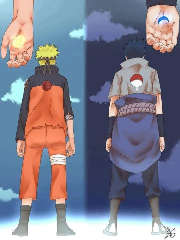 Free Download Naruto Sasuke Ying Yang Wallpaper Page 824388 (720 x 960)