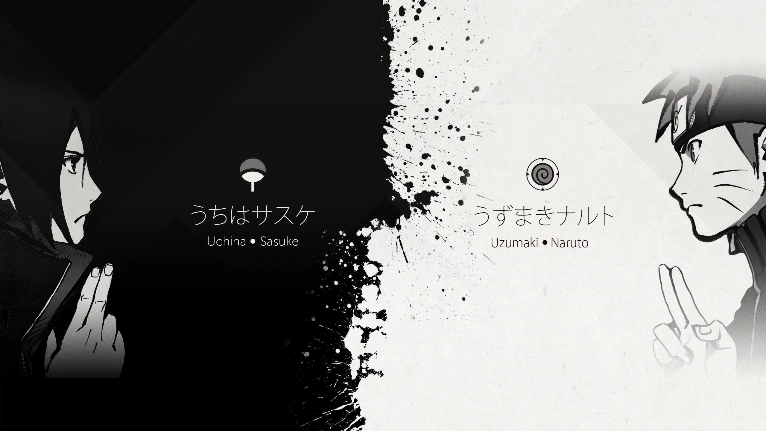 Free Download Naruto Sasuke Wallpapers Desktop Page 824603 (2560 x 1440)