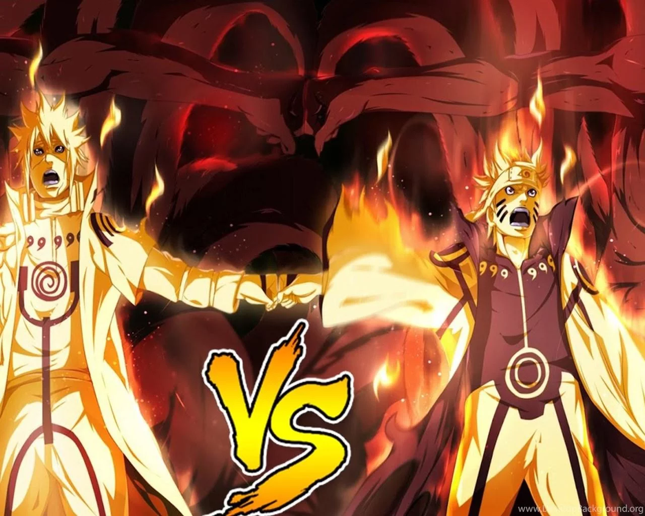 Free Download Naruto Nine Tails Sage Mode Wallpaper Page 827682 (1280 x 1024)