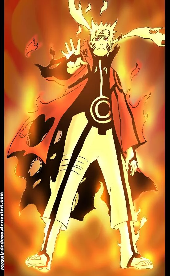 Free Download Naruto Nine Tails Sage Mode Wallpaper Page 827686 (552 x 892)
