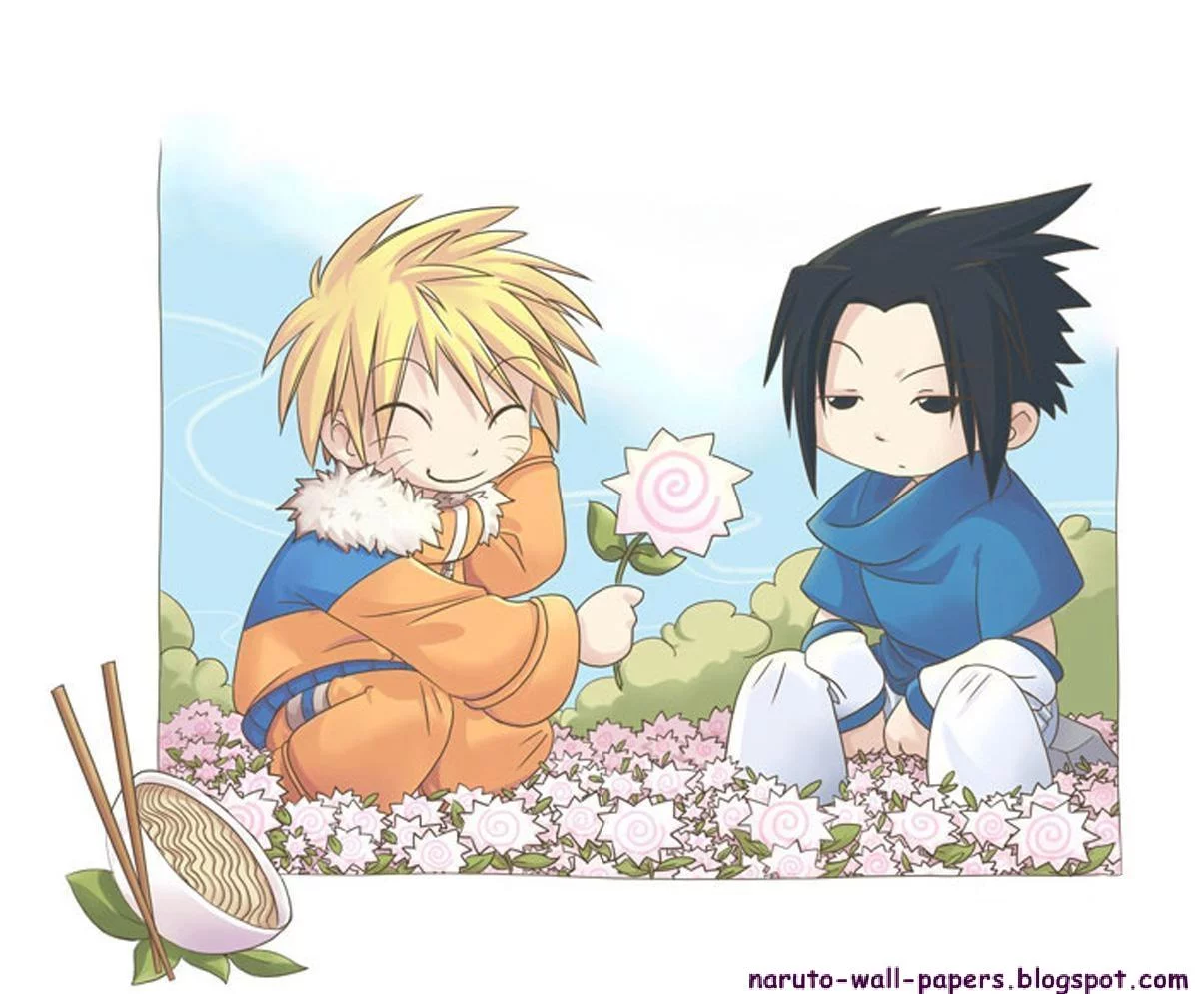 Free Download Naruto And Sasuke Chibi Wallpaper Page 82927 (1205 x 995)