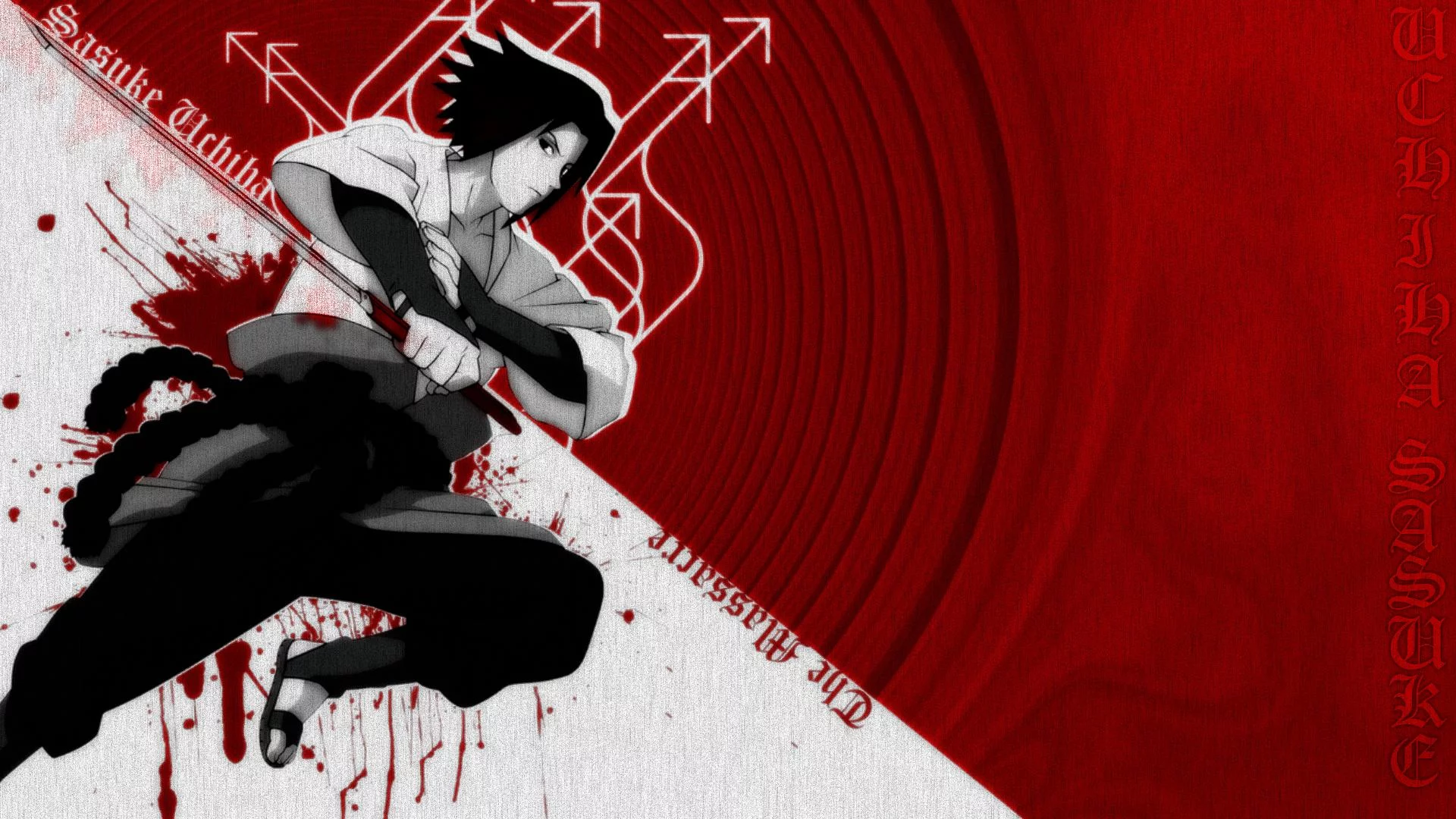 Free Download Naruto Sasuke Wallpaper Big Page 830546 (1920 x 1080)