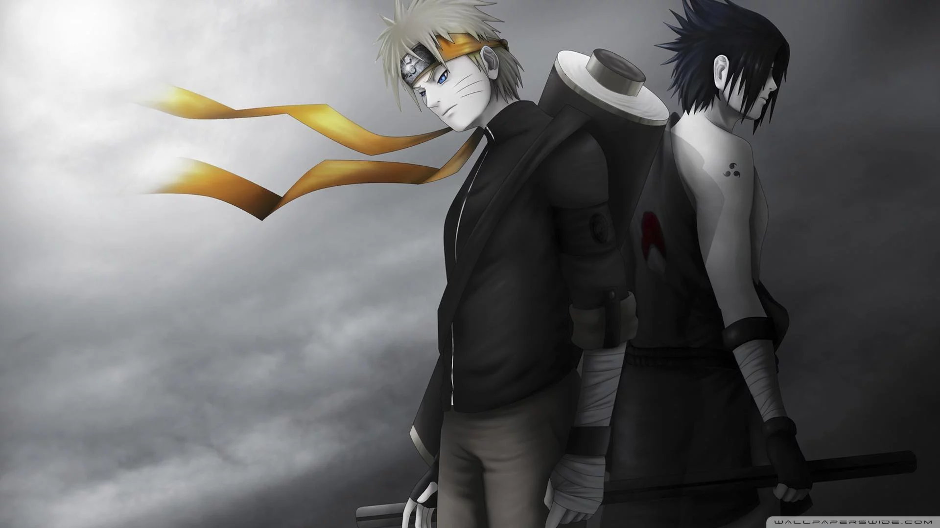 Free Download Naruto Sasuke Wallpaper Dual Monitor Page 835646 (1920 x 1080)