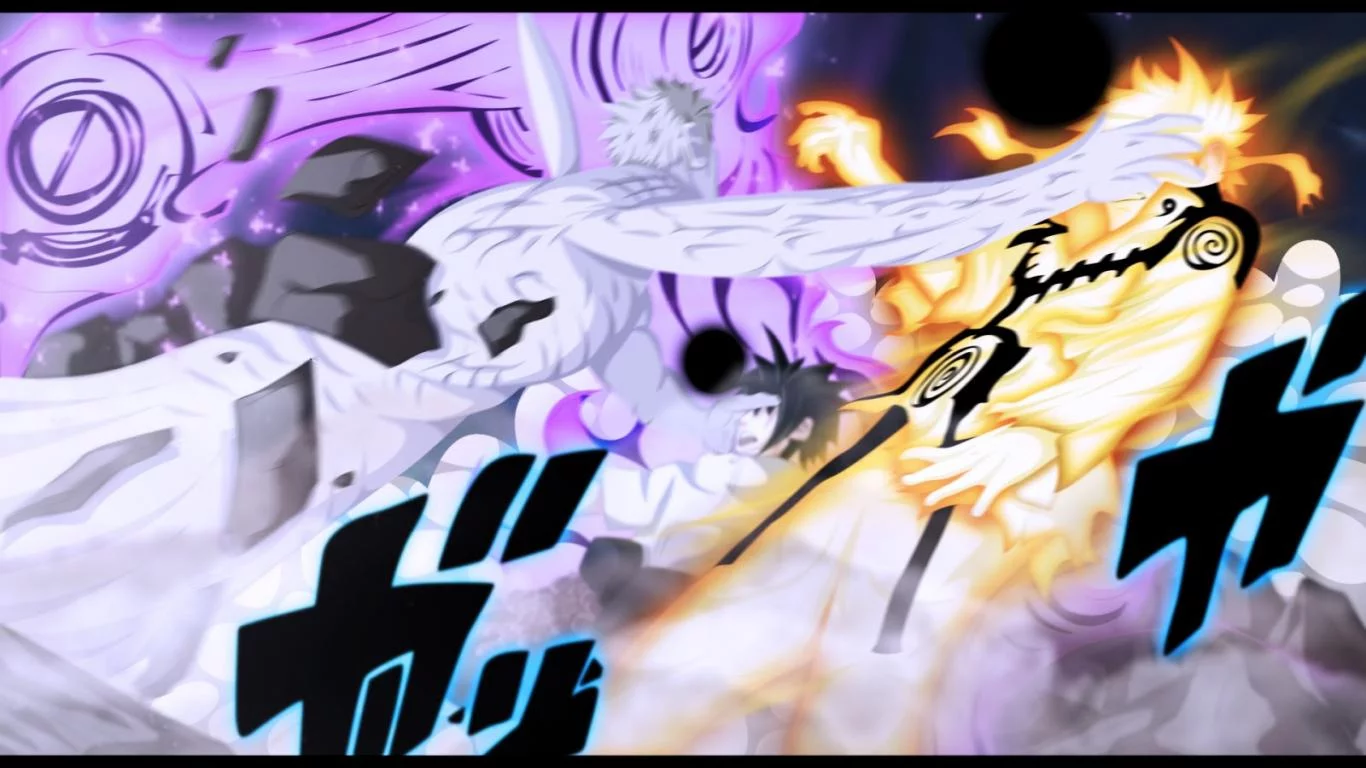 Free Download Naruto Sasuke Vs Madara Wallpaper Page 839114 (1366 x 768)