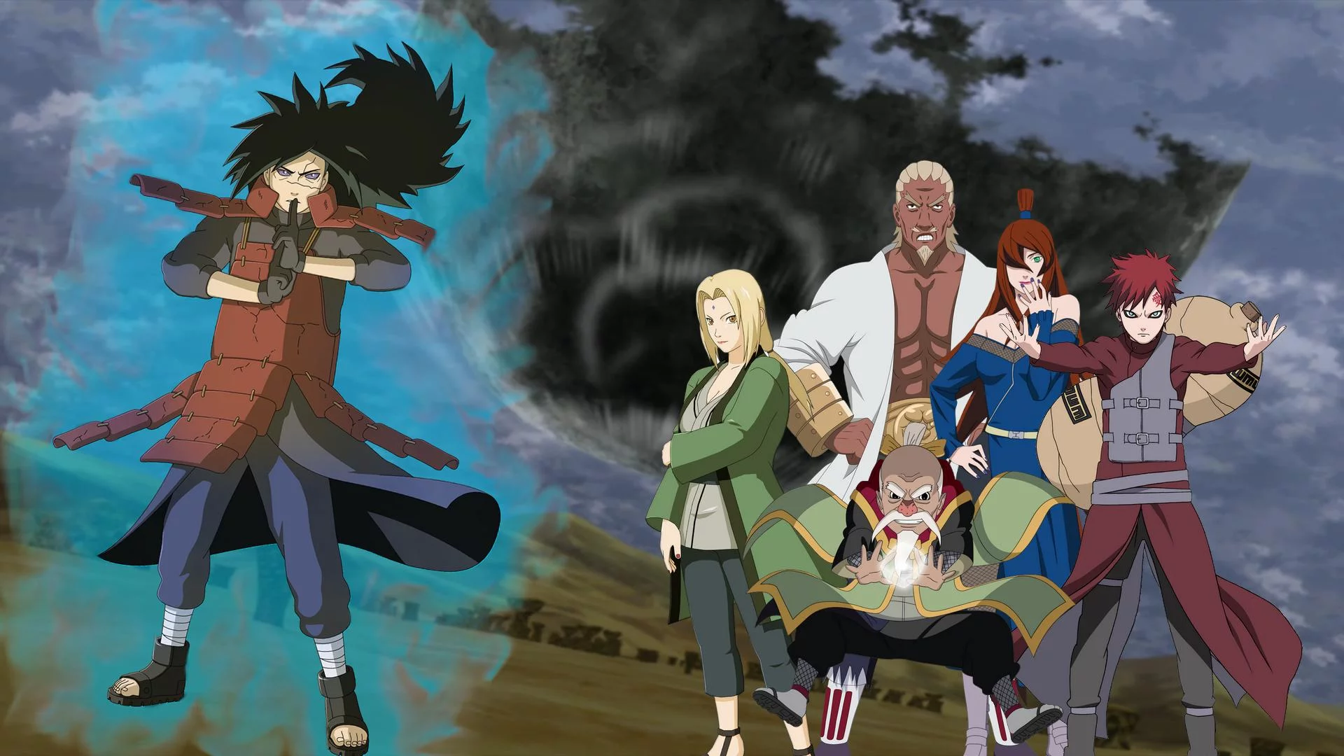 Free Download Naruto Shippuden 5 Kage Wallpaper Page 839702 (1920 x 1080)