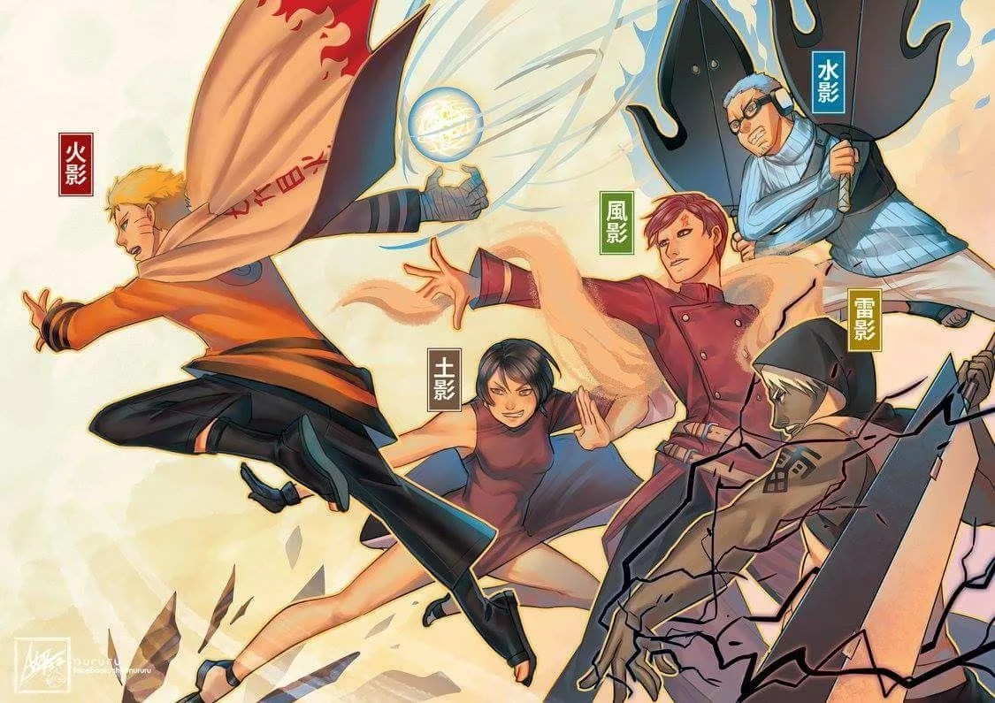 Free Download Naruto Shippuden Kages Wallpaper Page 839719 (1125 x 795)